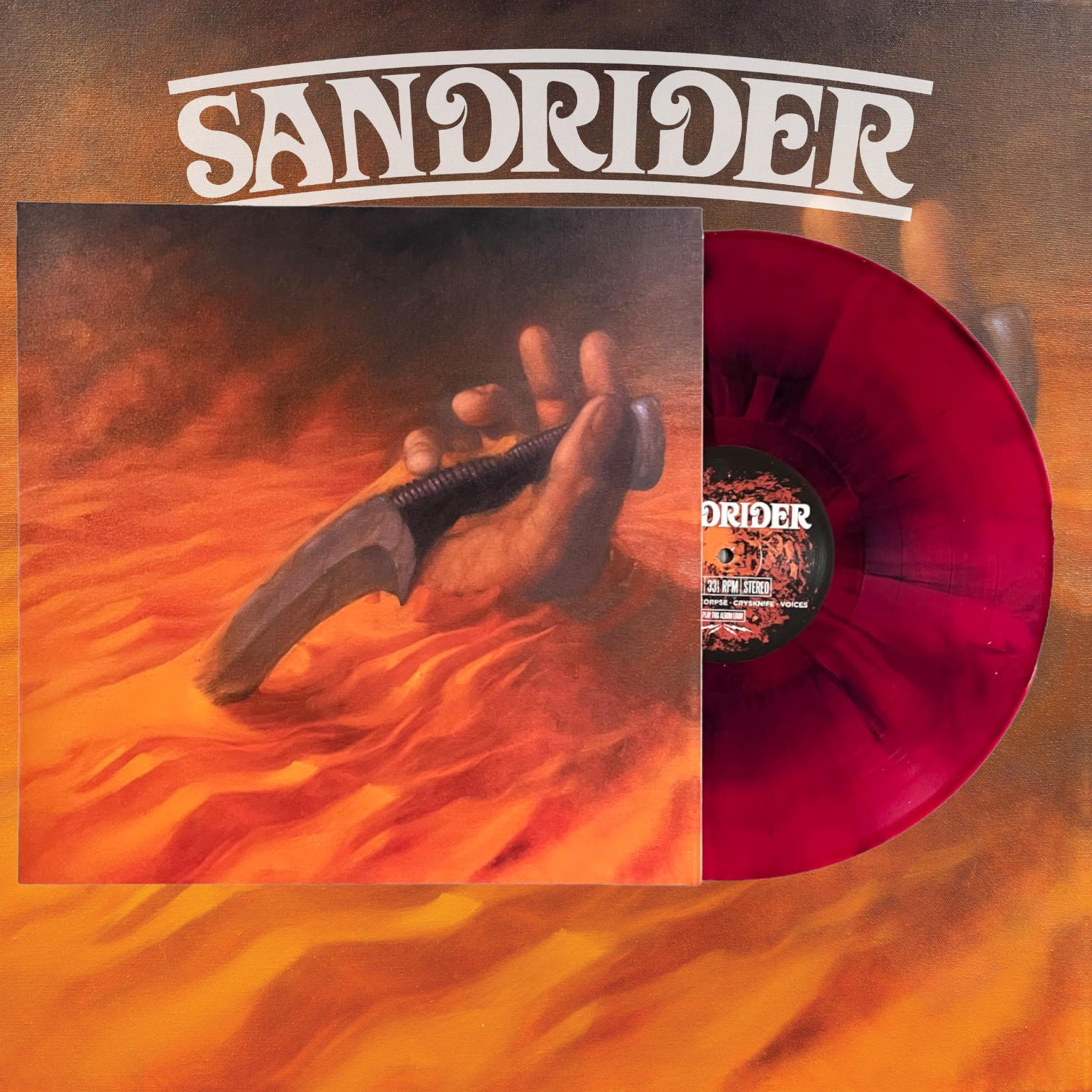 SAND & DOWN LOAD PRAYER スプリットCD Sandrider - Sandrider 12